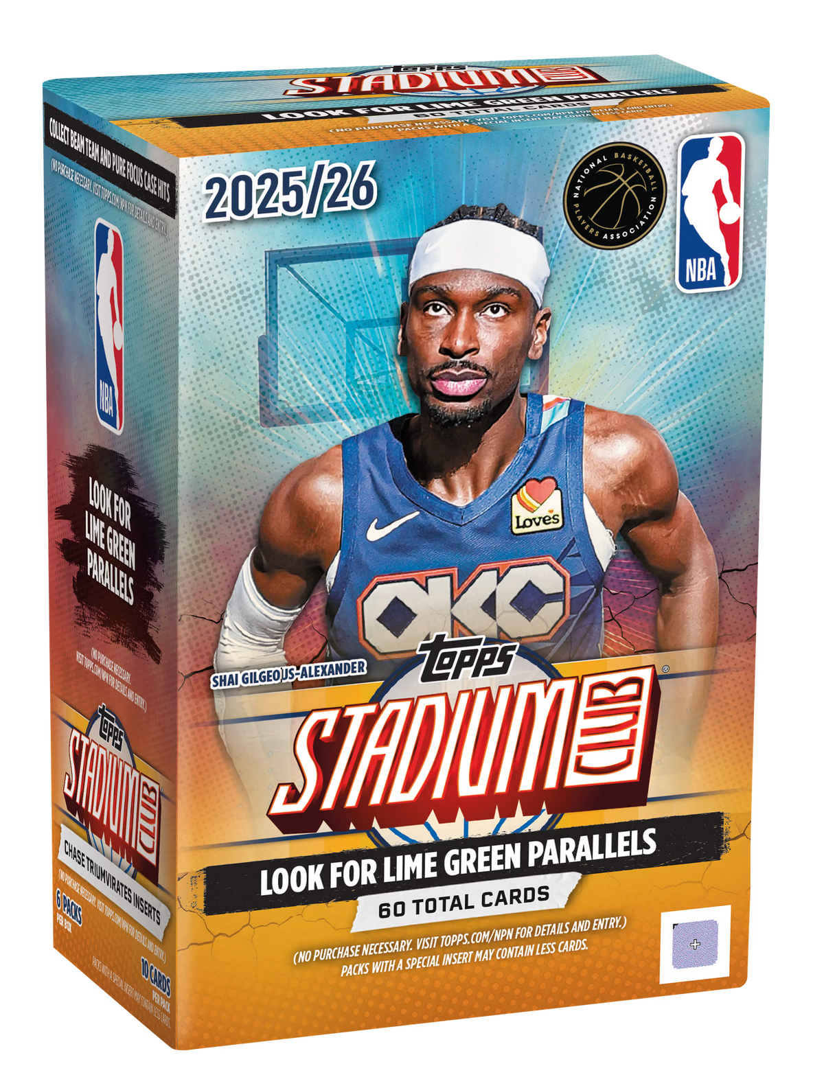2025/26 Topps Stadium Club Basketball Blaster Box