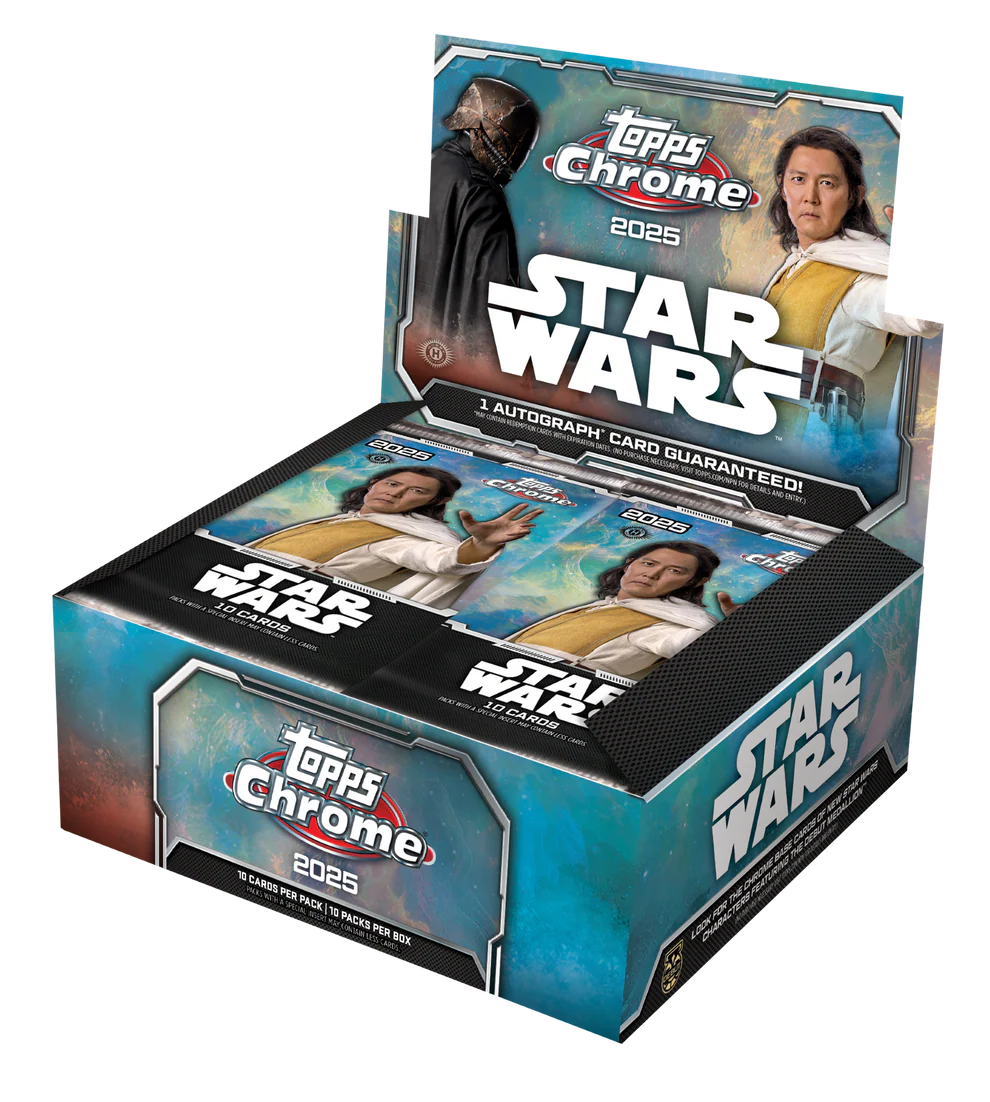 2025 Topps Chrome Star Wars Hobby Box