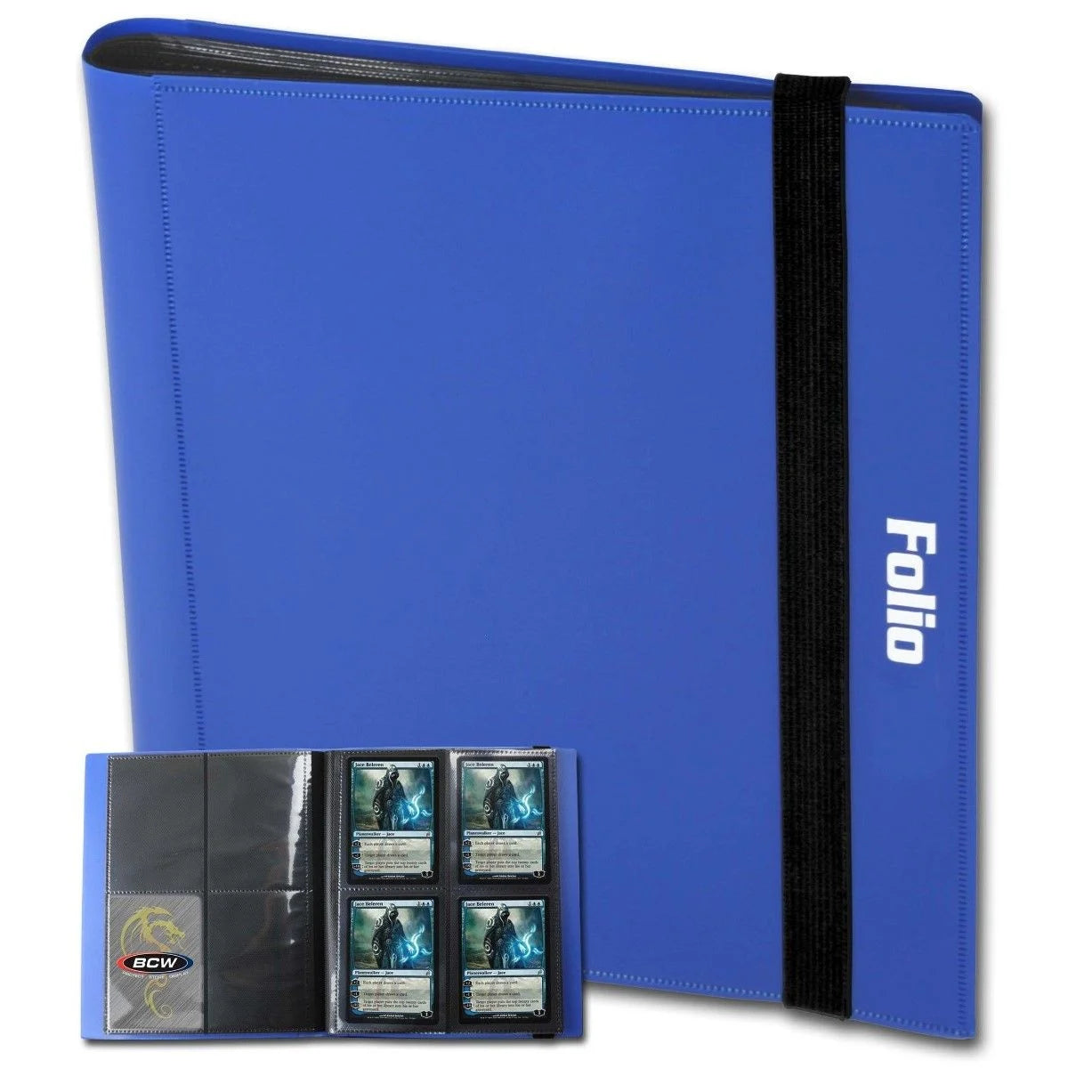 BCW Folio 4-Pocket Album - Blue