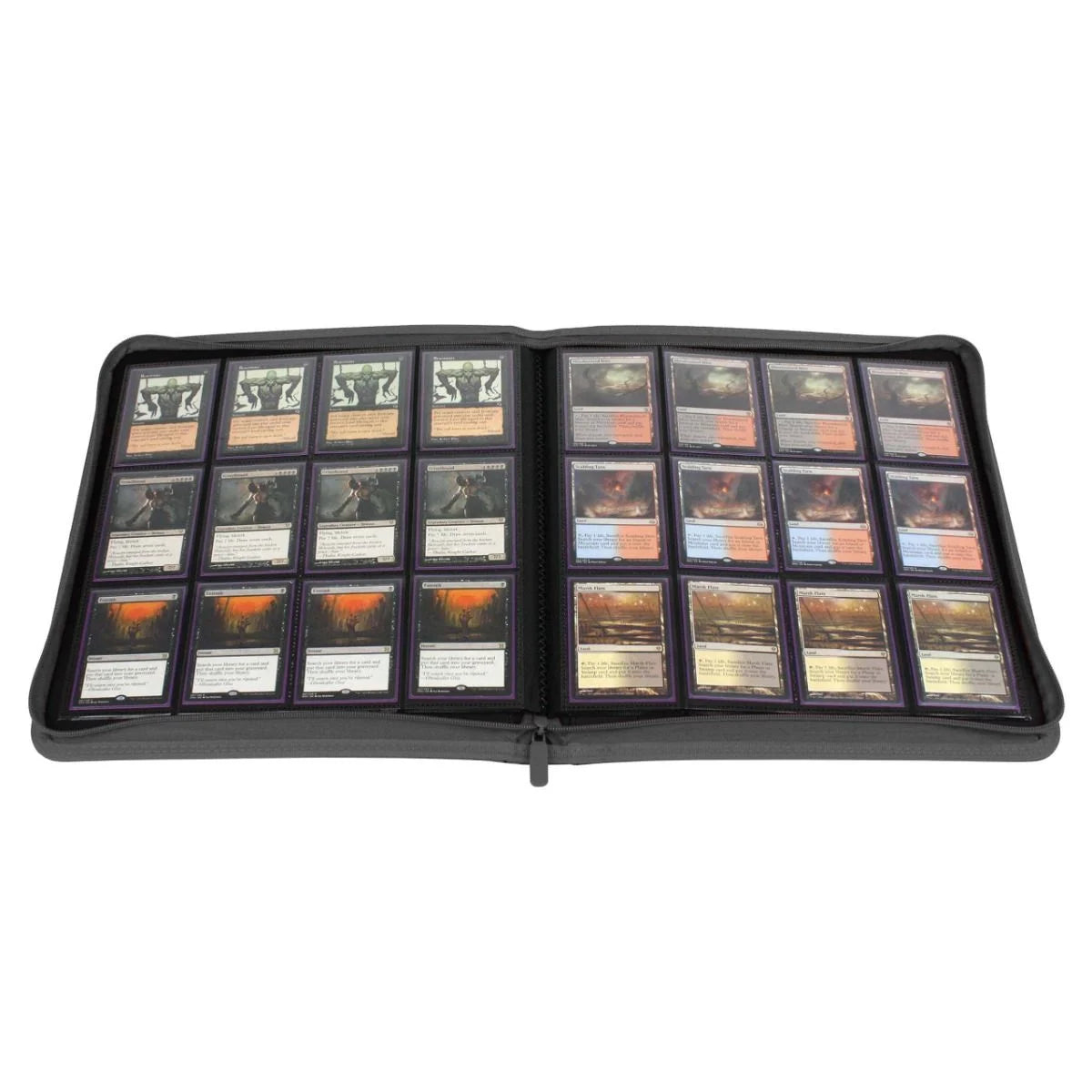 BCW Z-Folio 12-Pocket LX Album - Gray