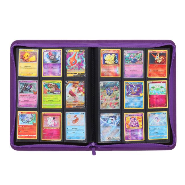 BCW Z-Folio 9-Pocket Album - Purple