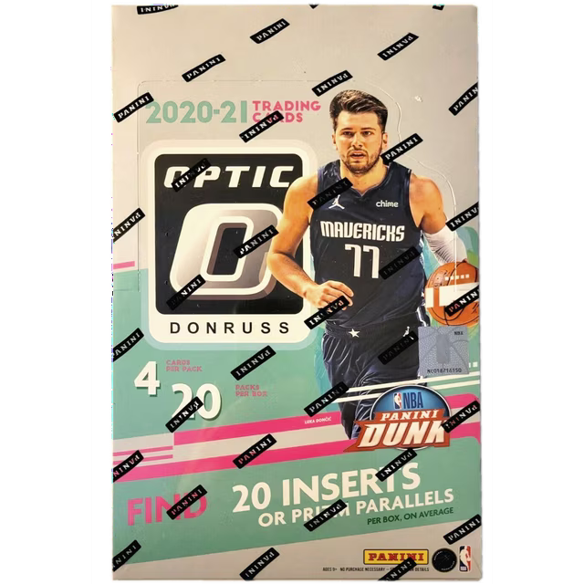 2020/21 Panini Donruss Optic Basketball Retail BOX - 20 Packs