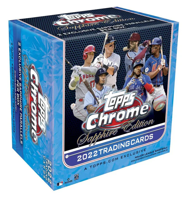 2022 Topps Chrome Baseball Sapphire Edition Box
