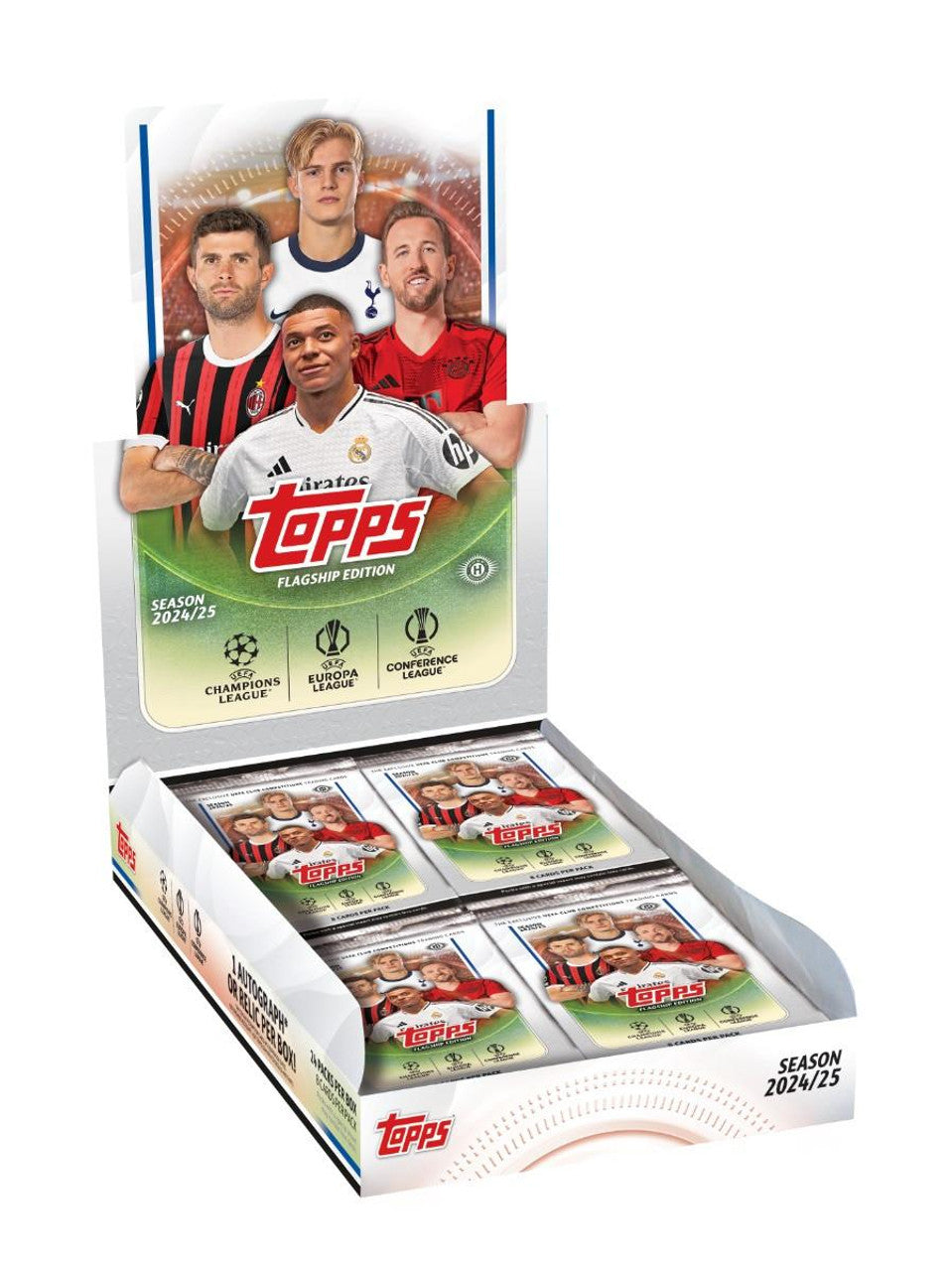 2024/25 Topps UEFA Club Competitions Flagship Soccer Hobby Box