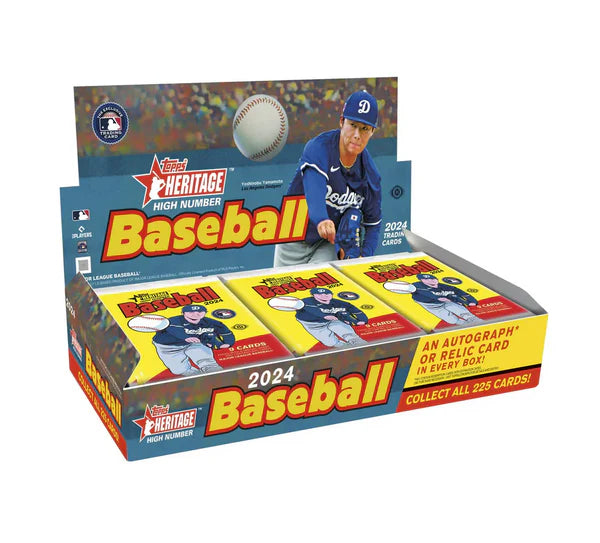 2024 Topps Heritage High Number Baseball Hobby Box