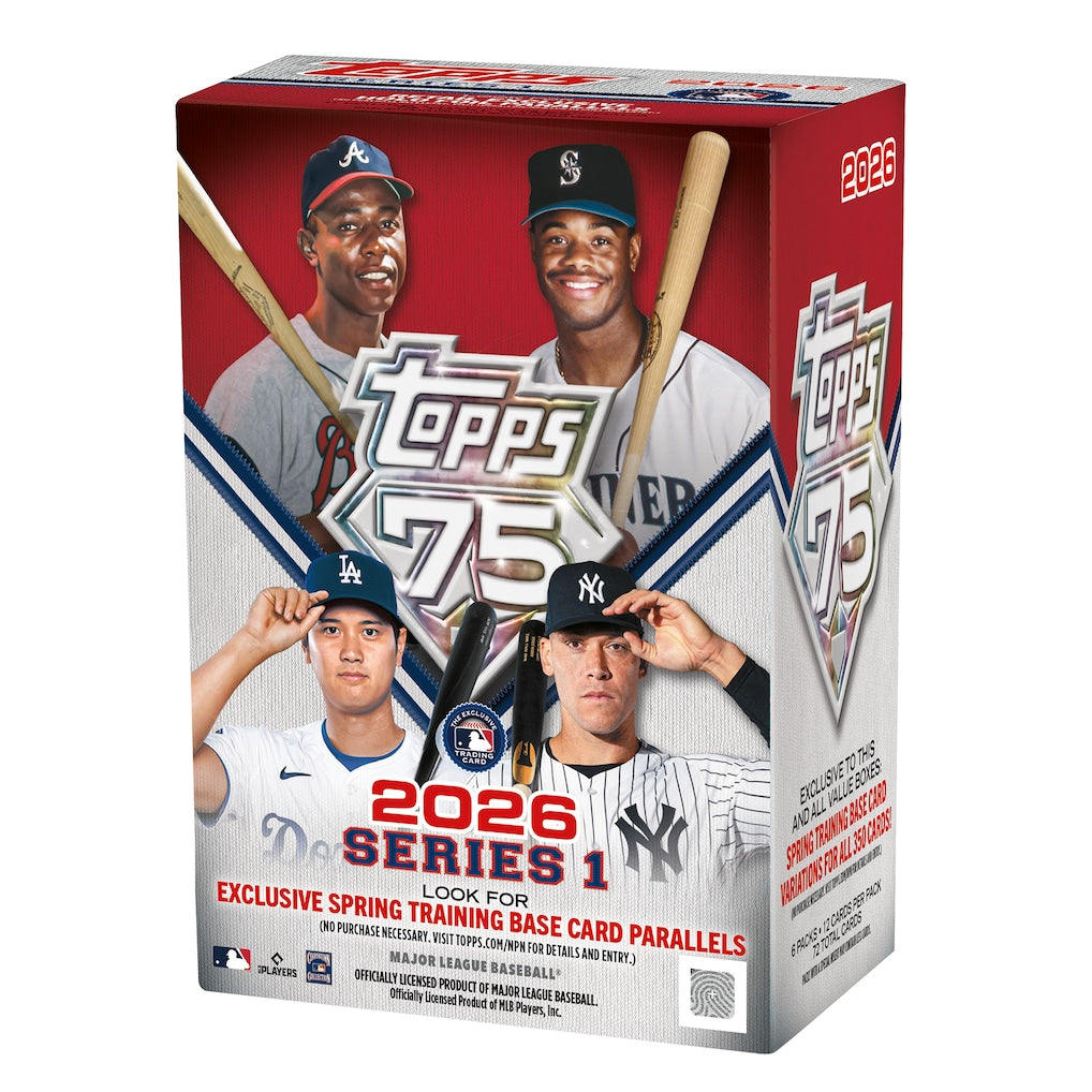 2026 Topps Series 1 Baseball 6-pack Blaster Box