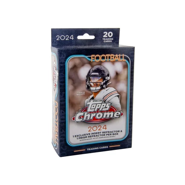 2024 Topps Chrome NFL Football Hanger Box