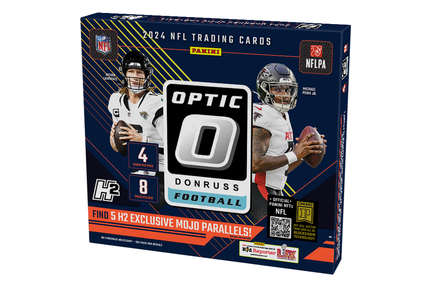 2024 Panini Donruss Optic NFL Football H2 Hobby Box