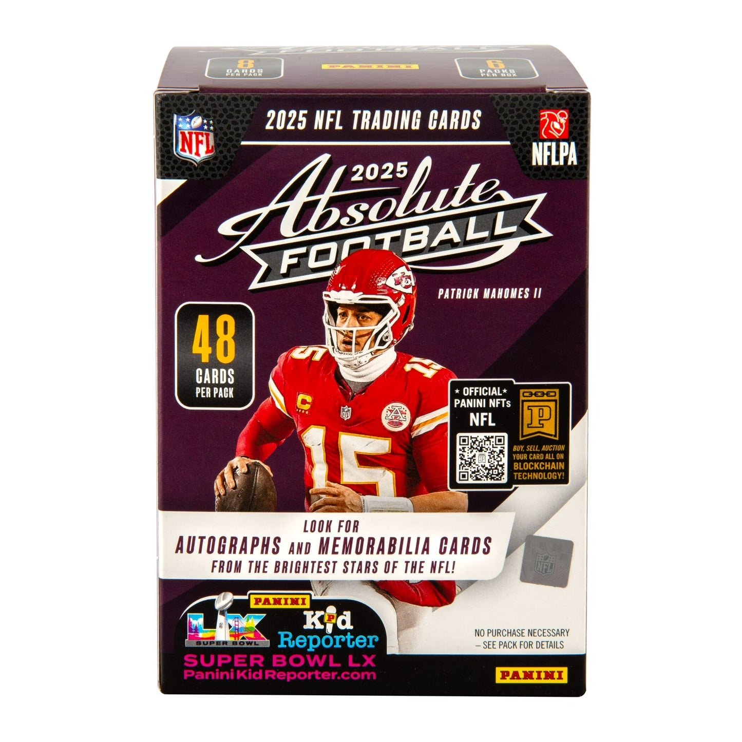 2025 Panini NFL Absolute Football 6-pack Blaster Box (Green Parallels)