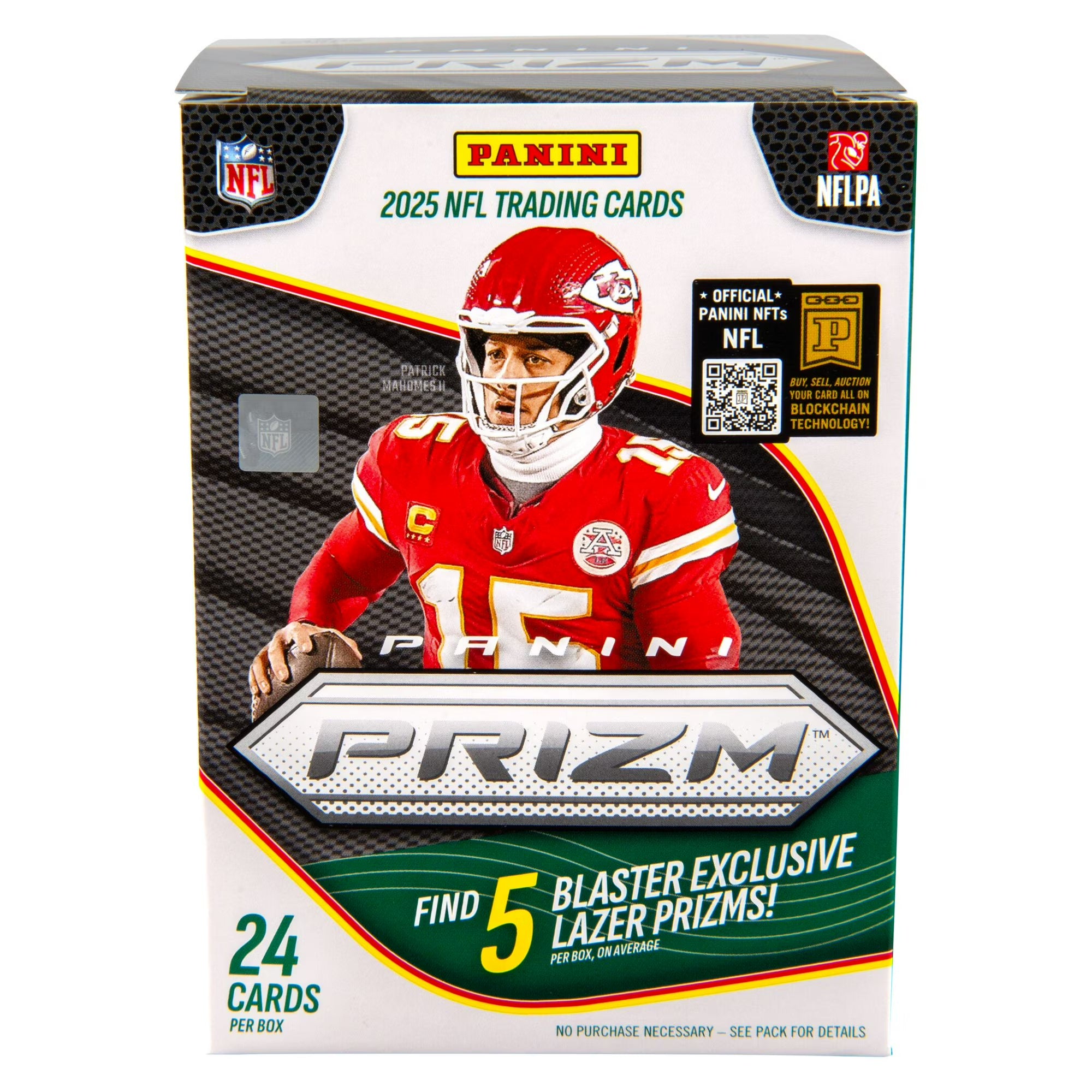 2025 Panini Prizm NFL Football 6-Pack Blaster Box (Lazer Prizms