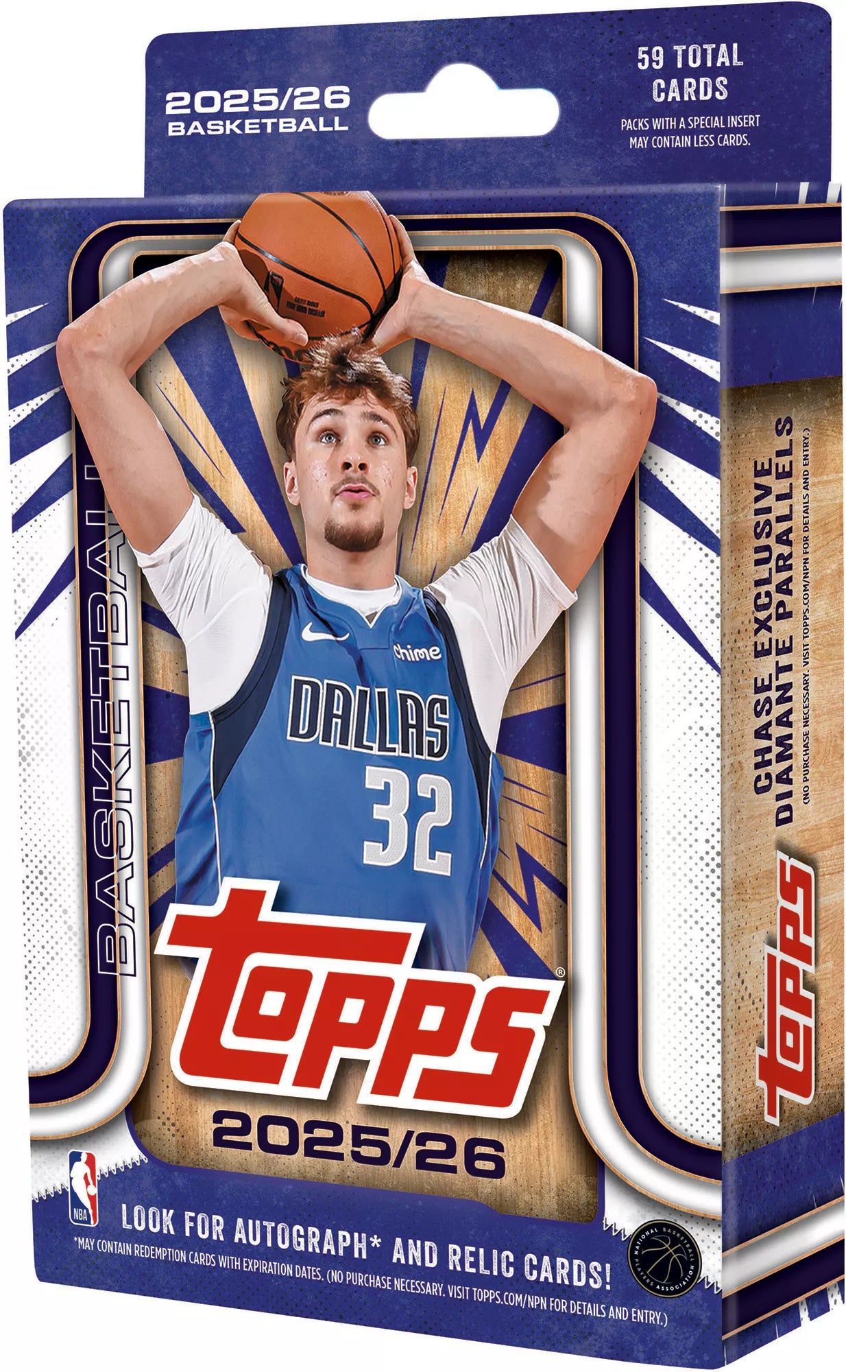 2025/26 Topps Basketball 59-card Hanger Box
