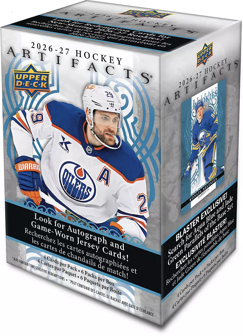 2026/27 Upper Deck Artifacts Hockey Blaster Box
