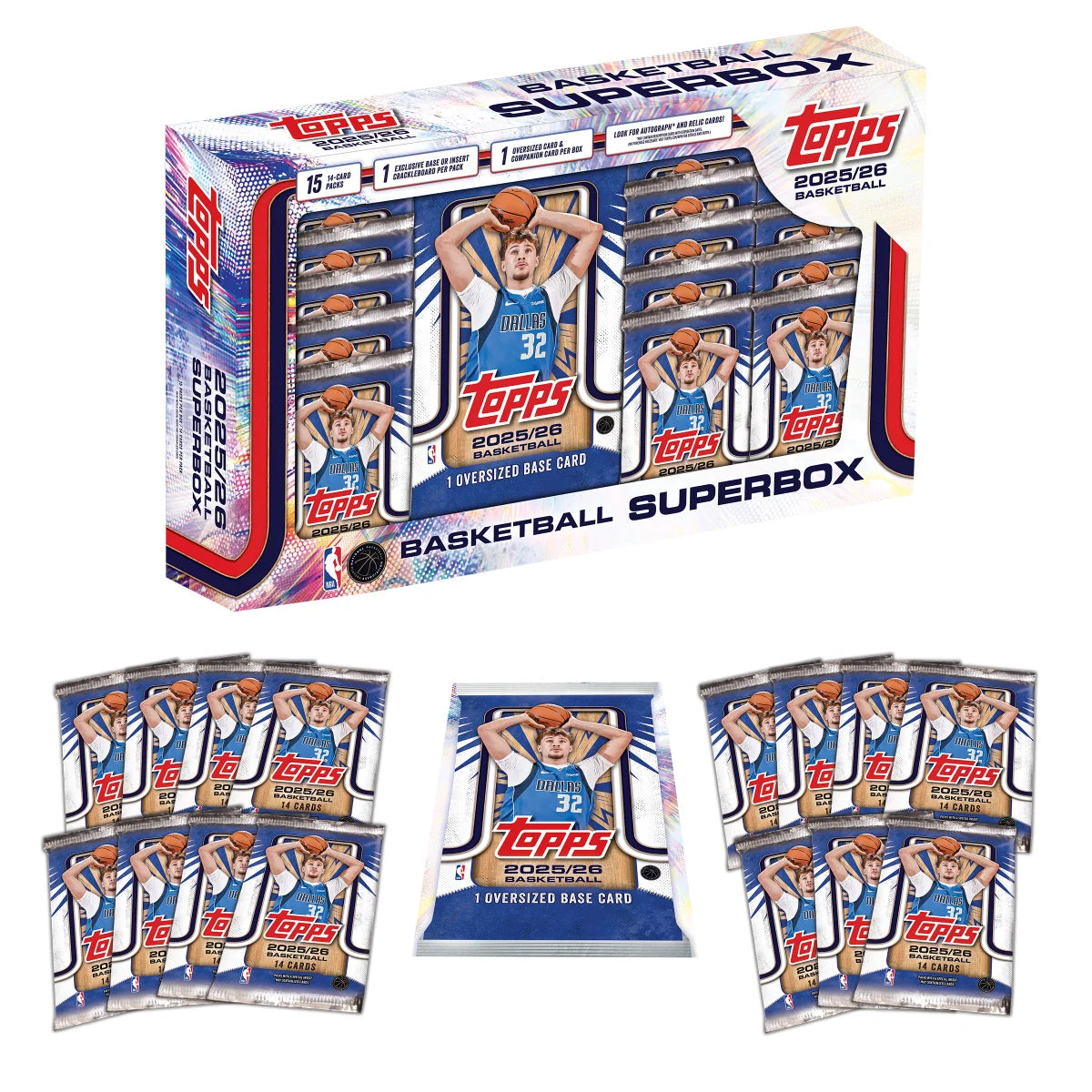 2025/26 Topps Basketball NBA Super Box Bundle