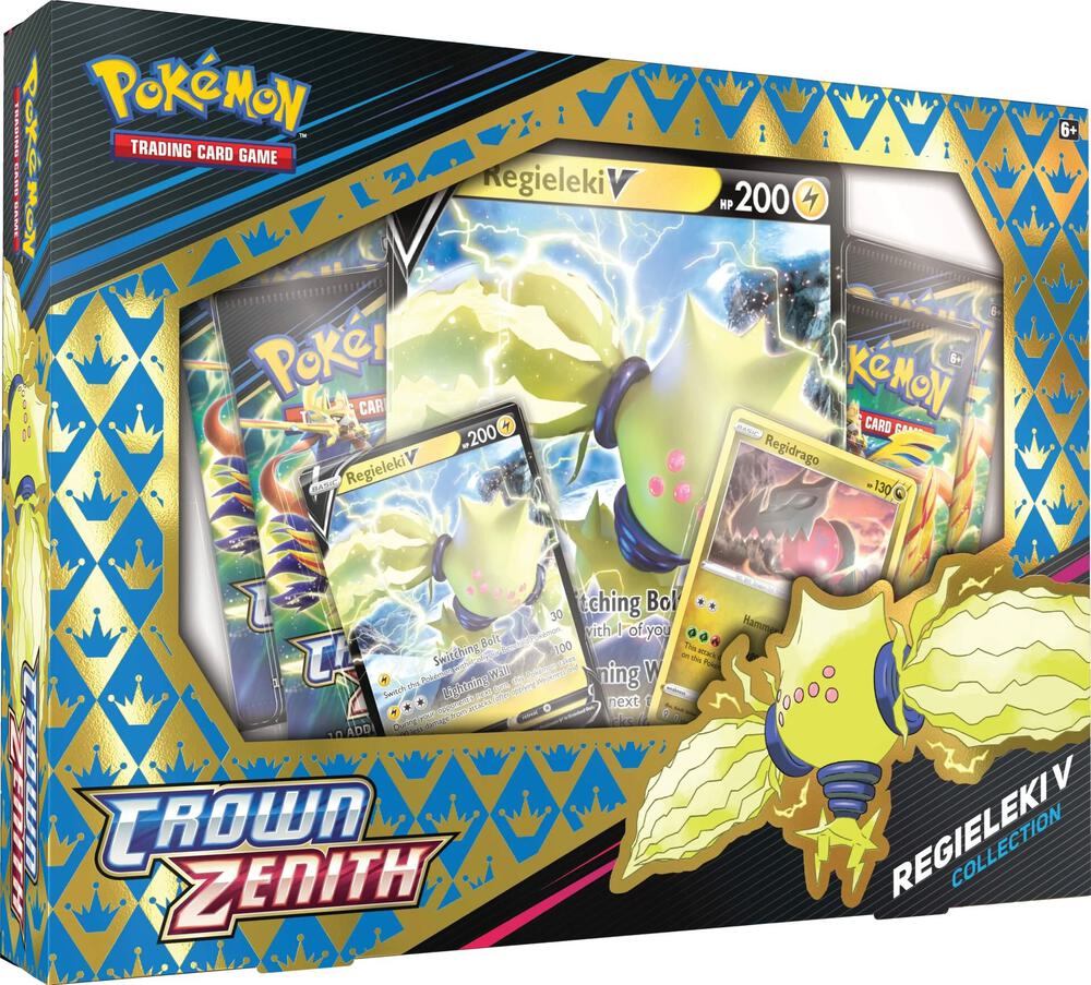 Pokemon Crown Zenith Collection Regieleki V MCAP