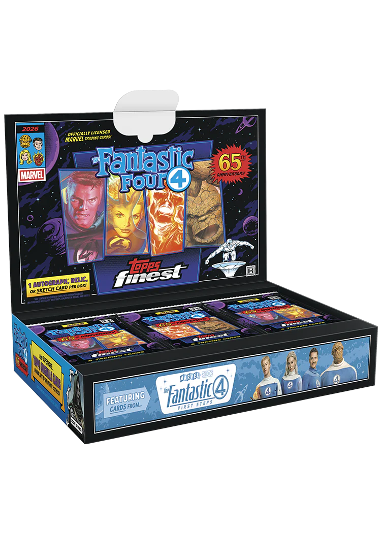 2026 Topps Finest Fantastic Four Hobby Box