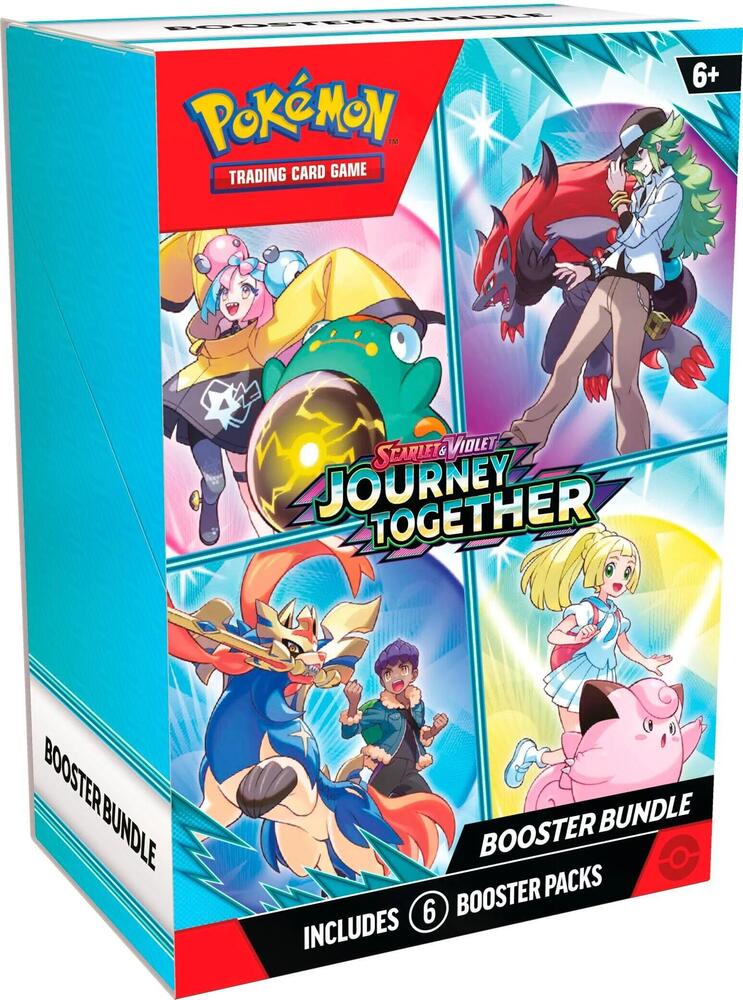 Pokemon SV09 Journey Together 6-Pack Booster Bundle
