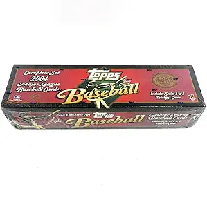 2004 Topps Baseball Complete Factory Set - Series 1 & 2 Hobby