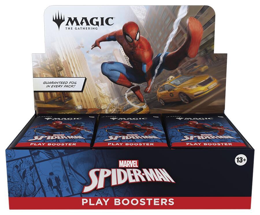 Magic The Gathering MTG Marvel's Spider-Man Play Booster Display BOX