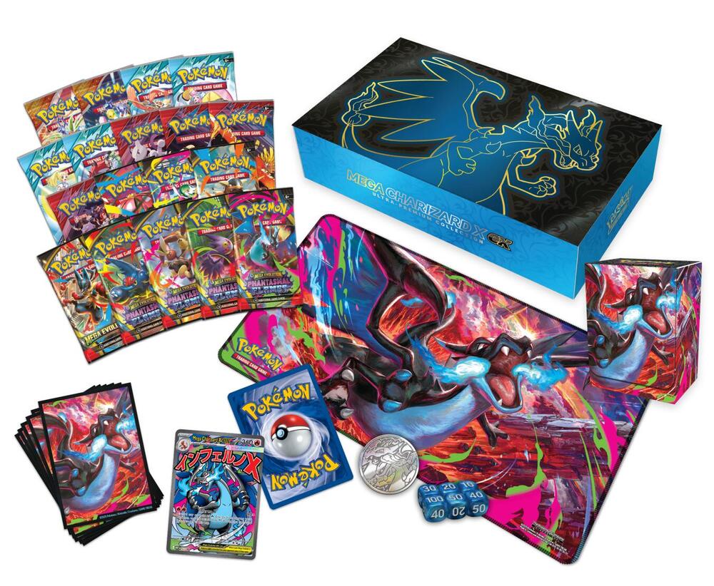 Pokemon Mega Charizard X ex UPC Ultra Premium Collection Box