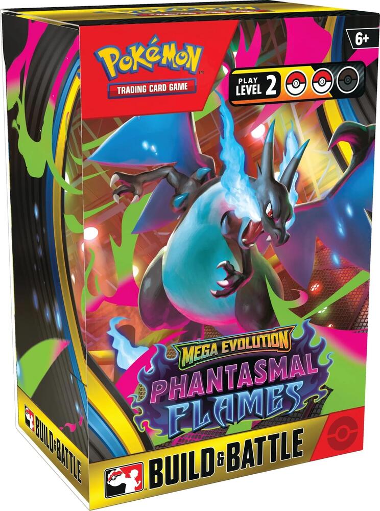 Pokemon ME02 Phantasmal Flames Build & Battle Box