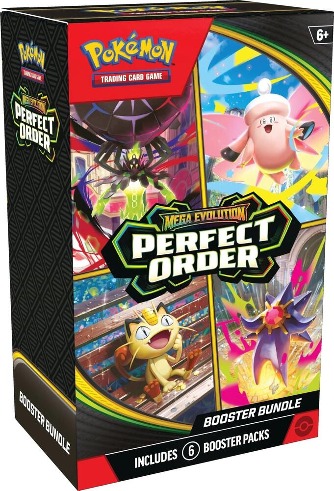 Pokemon ME03 Perfect Order 6-Pack Booster Bundle