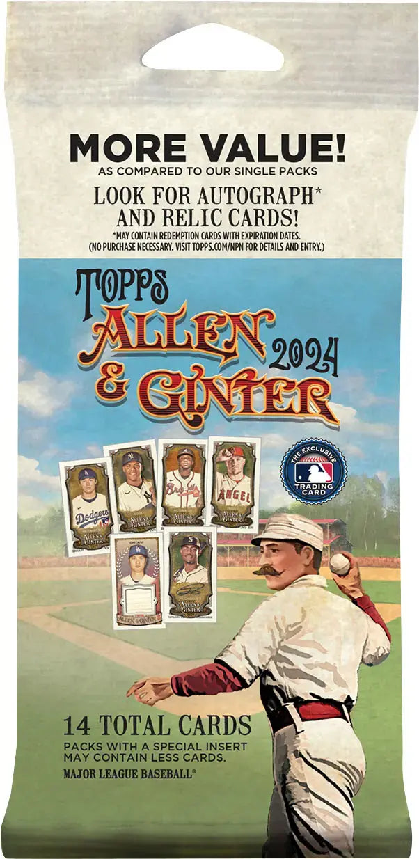 2024 Allen and Ginter Baseball 15-card Fat Pack