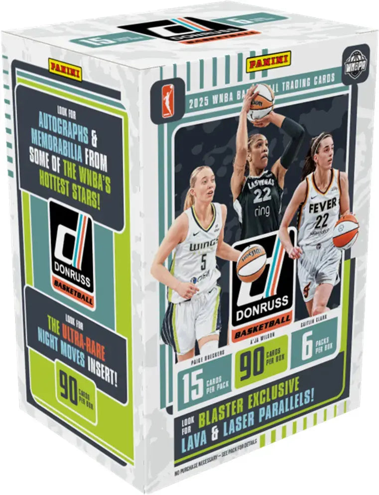 2025 Panini Donruss WNBA Basketball 6-Pack Blaster Box