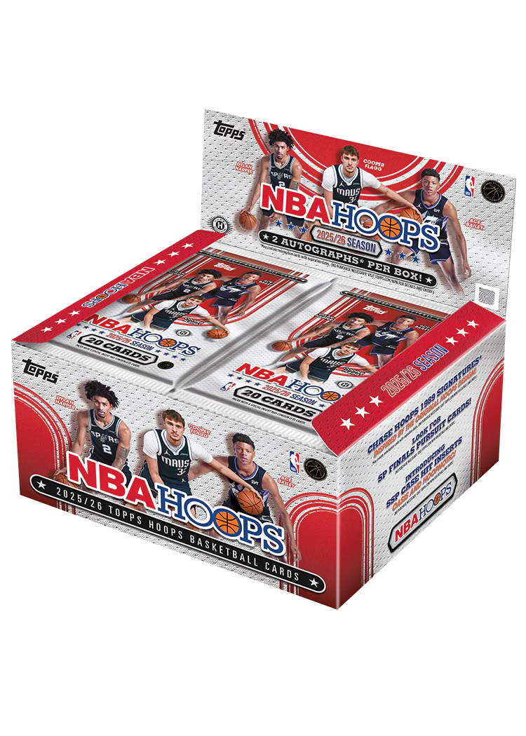 2025/26 Topps NBA Hoops Basketball Jumbo Hobby Box
