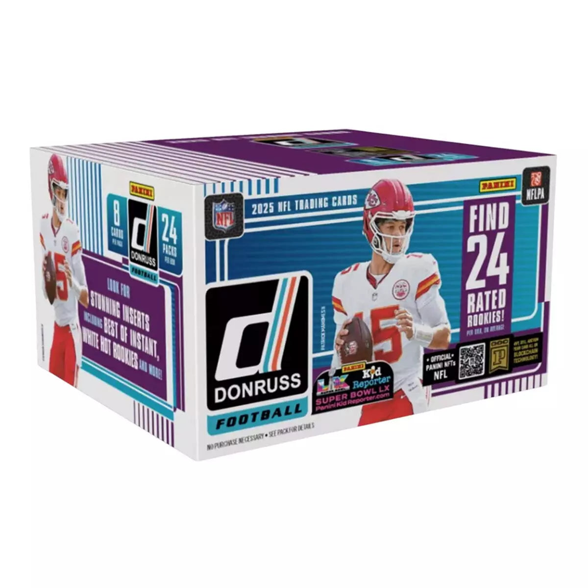 2025 Panini Donruss NFL Football 24-pack Retail Box