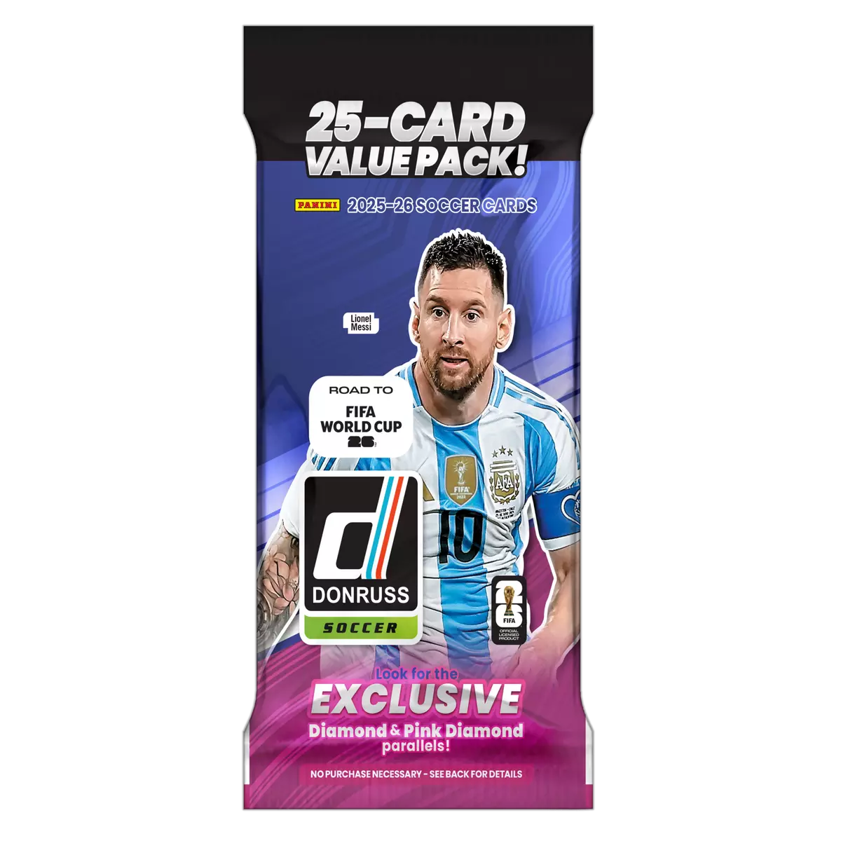 2025/26 Panini Donruss Road to FIFA World Cup Soccer Fat PACK