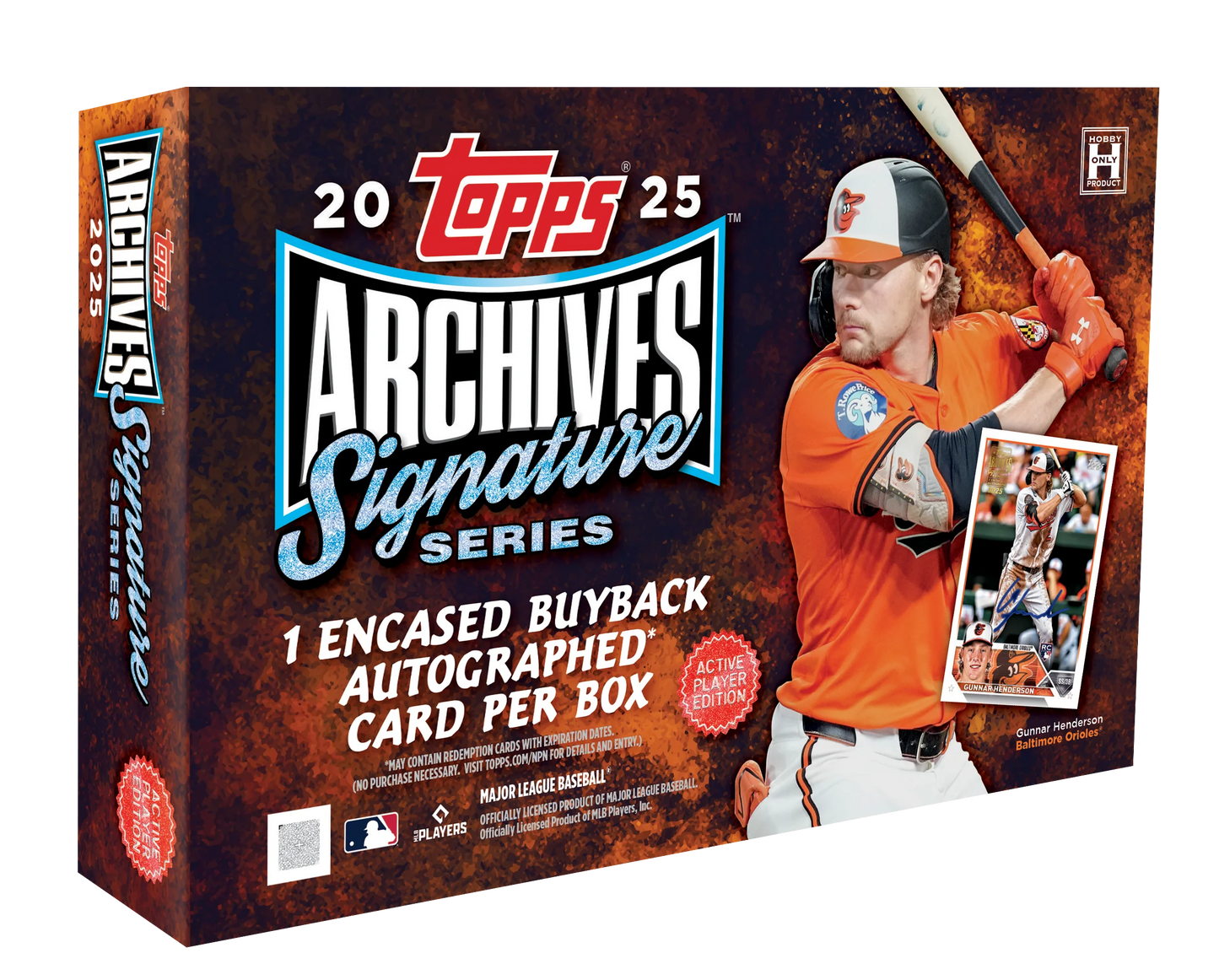 2025 Topps Archives Signature Series Baseball Active Player Hobby Box
