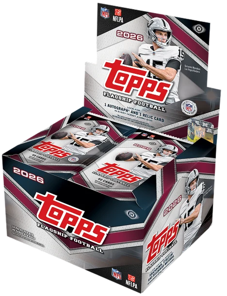 2026 Topps Football Flagship Hobby Jumbo Box