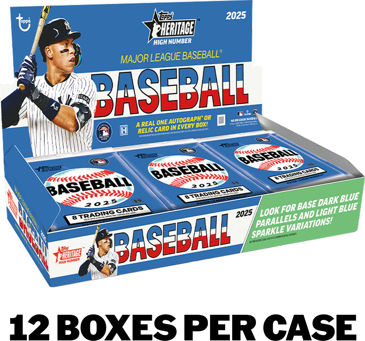 2025 Topps Heritage High Number Baseball Hobby Box