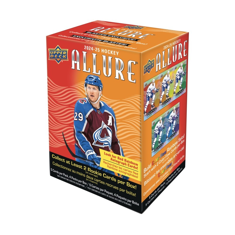 2024/25 Upper Deck Allure Hockey 4-Pack Blaster Box