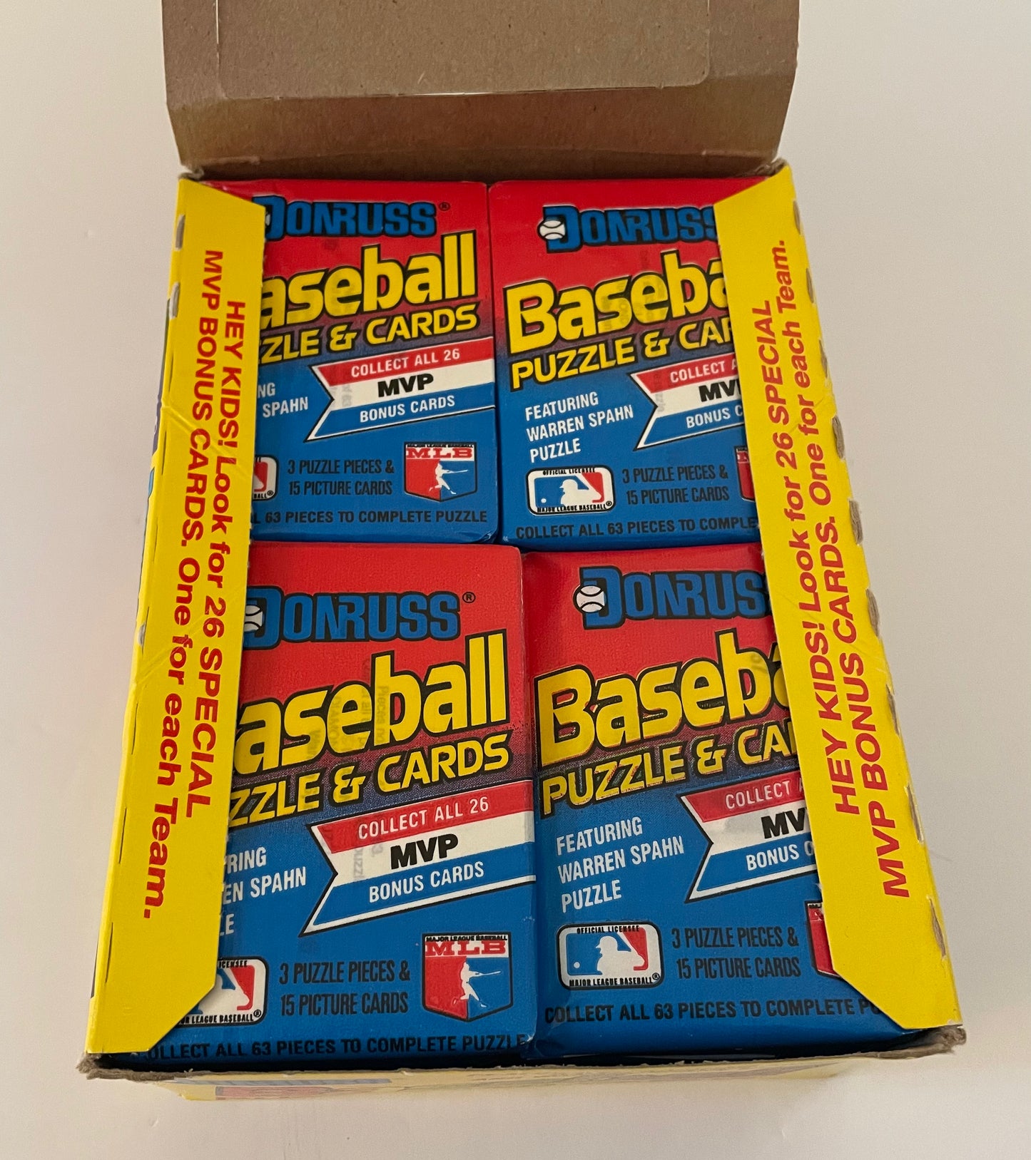 1989 Donruss Baseball Wax BOX / 36 Packs