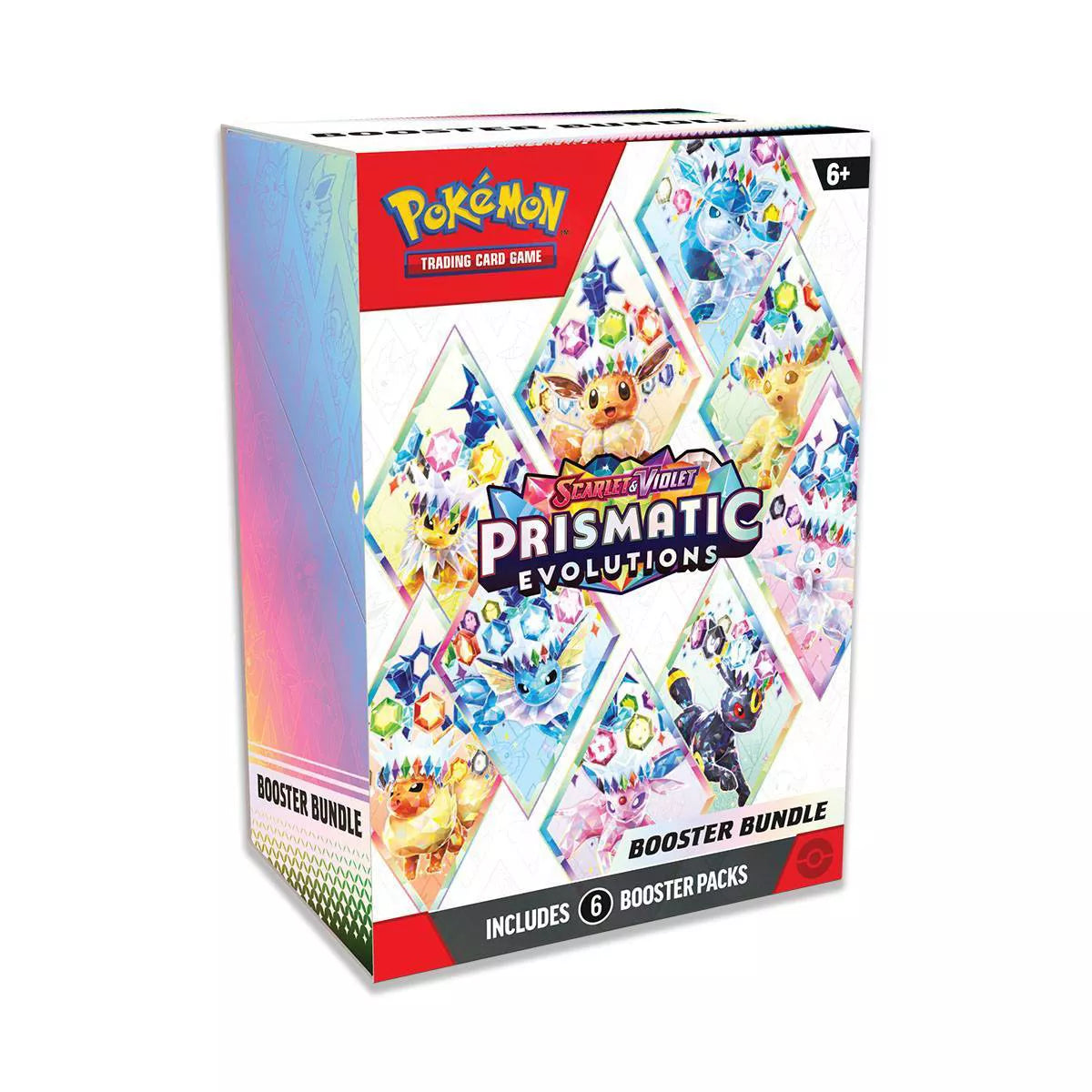 Pokemon SV Prismatic Evolutions 6-Pack Booster Bundle