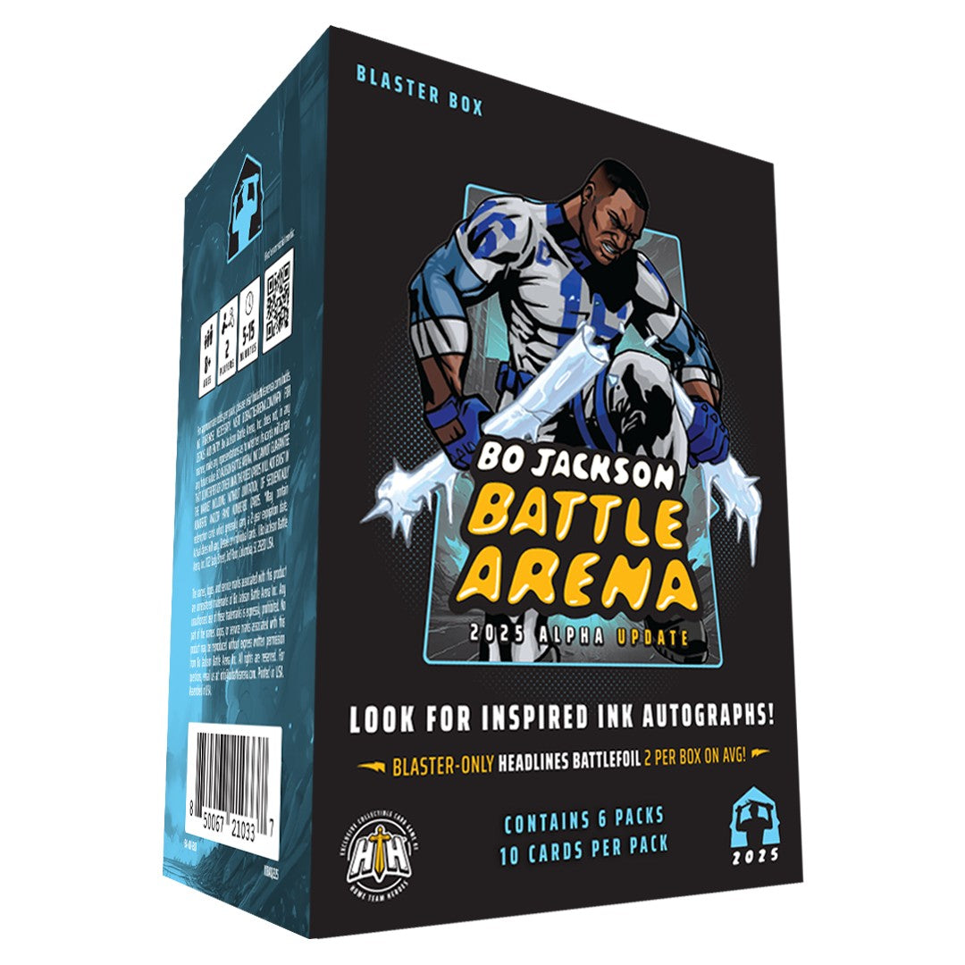 Bo Jackson Battel Arena 2025 Alpha Update Blaster Box