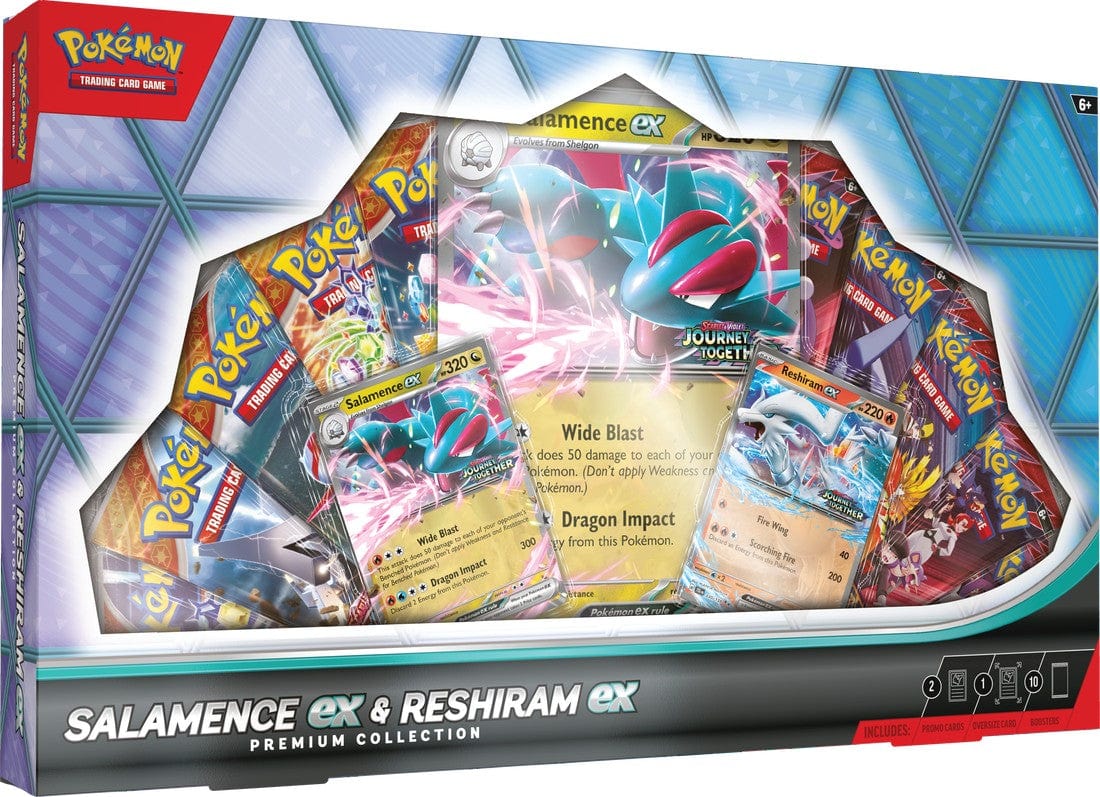 Pokemon Salamence ex & Reshiram ex Premium Collection MCAP