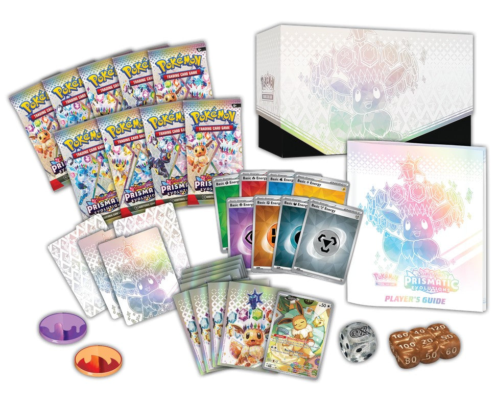 Pokemon SV Prismatic Evolutions Elite Trainer Box ETB