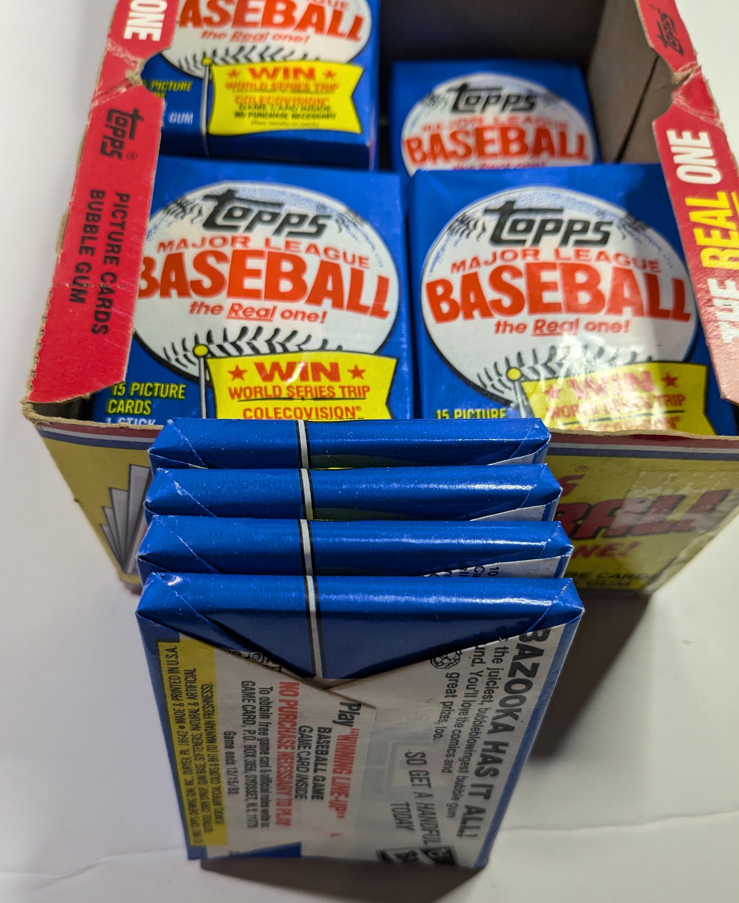 1983 Topps Baseball Wax Pack