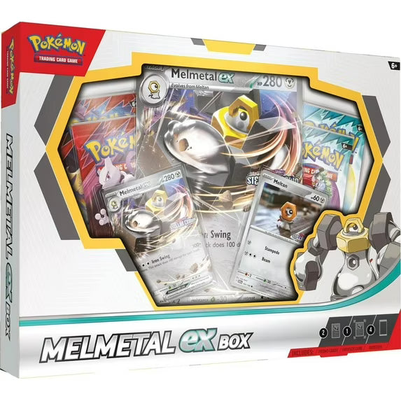 Pokemon Melmetal ex 4-Pack MCAP