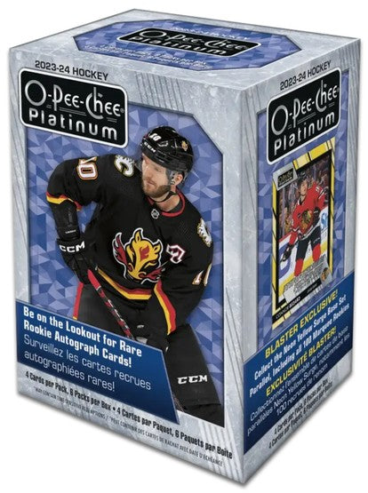 2023/24 Upper Deck O-Pee-Chee Platinum Hockey 6-Pack Blaster Box