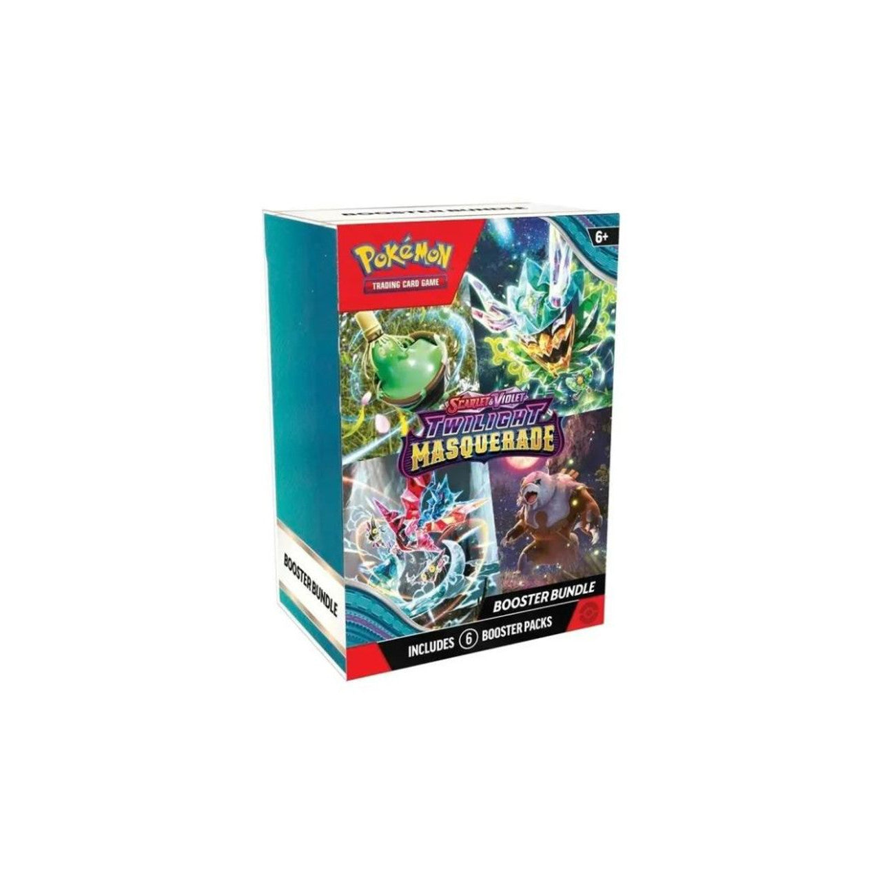 Pokemon SV06 Twilight Masquerade 6-Pack Booster Bundle