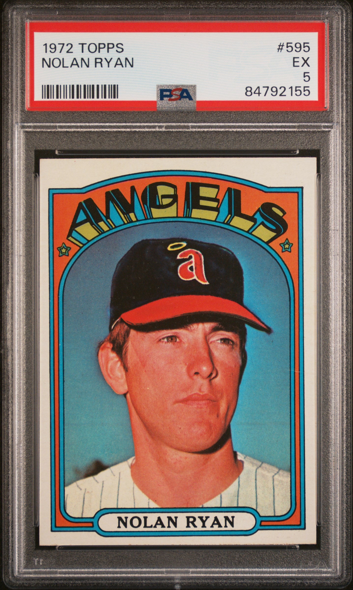 1972 Topps #595 Nolan Ryan / PSA 5 / C2155