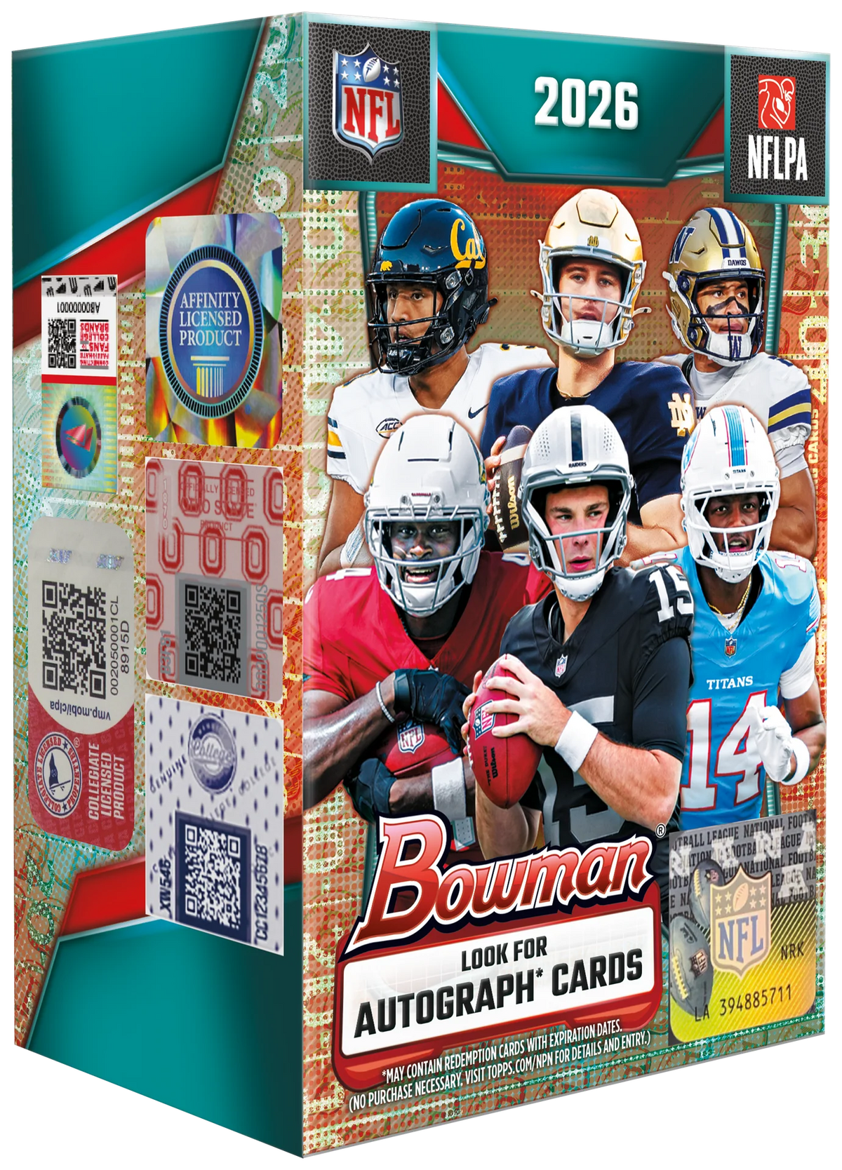2026 Bowman Football Blaster Box