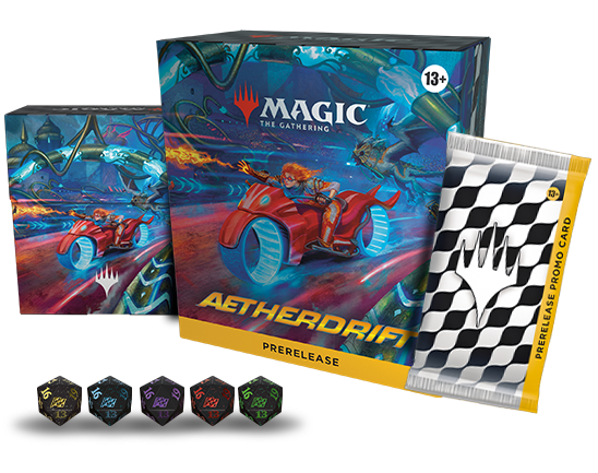 Magic The Gathering MTG Aetherdrift Prerelease Kit