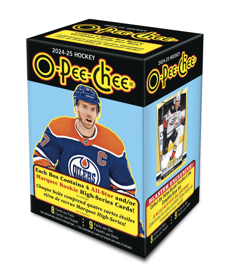 2024/25 Upper Deck O-Pee-Chee Hockey 9-Pack Blaster Box