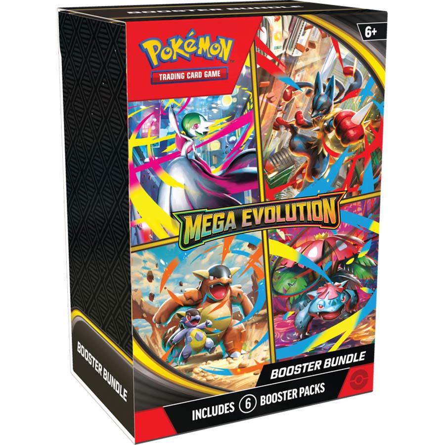 Pokemon ME01 Mega Evolution 6-Pack Booster Bundle