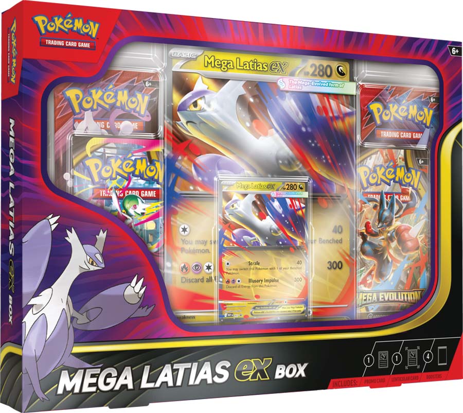 Pokemon ME01 Mega Evolution Mega Latias EX Collection MCAP