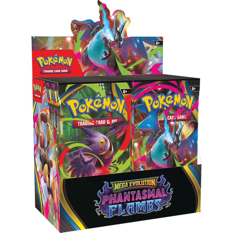 Pokemon ME02 Phantasmal Flames Booster Box - 36 Packs